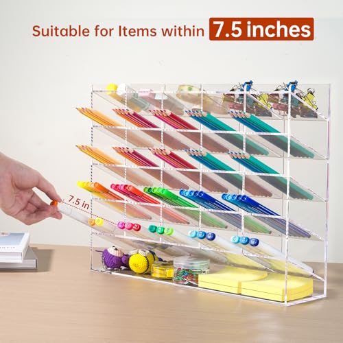 Acrylic Vertical Marker Organizer for 310 Markers, Desk Orgaizer - view 2