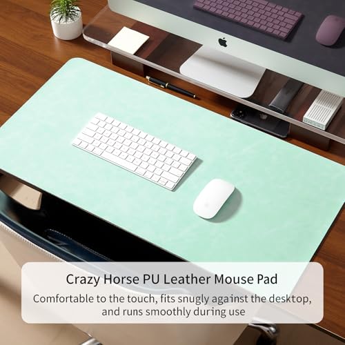 Desk Pad PU Leather Large Mouse Pad Mat Office Laptop Desk Protector - view 6