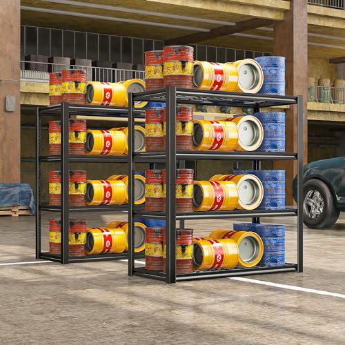 40" W Storage Shelves with Wire Mesh Panels for Garage Organization - view 5