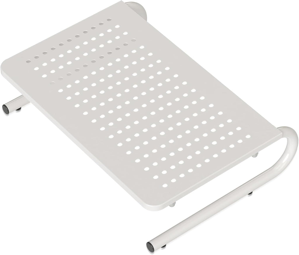 Double-Deck Desk Monitor Stand Riser for Computer,Laptop,Printer, Notebook and All Flat Screen Display with Vented Metal Platform and 4 Inches Height Underneath Storage (MST002) - view 8