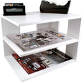 W1120 Pure White Corner Shelf