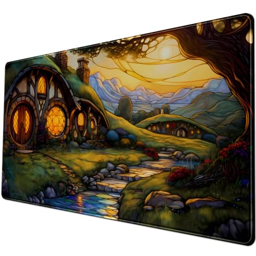 Cute Playmat MTG Game Mat House Anime Mouse Pad Large Desk Mat Gaming Mat - view 5