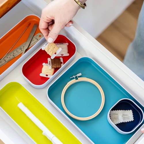 Metal Drawer Organizer Tray Set, 10-Pc (Assorted) - view 4