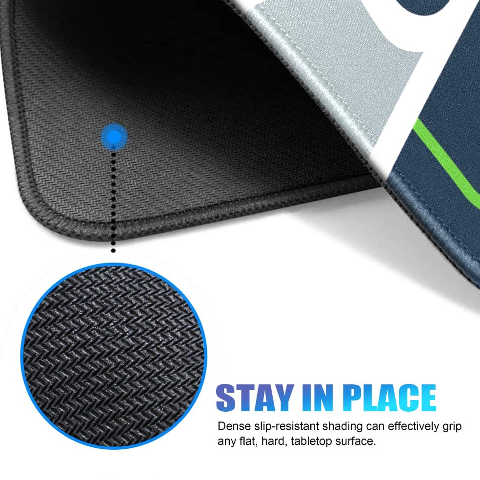 Mouse Pad Desk Mat, Premium Mouse Pad, Gaming Mousepad Desk pad, Computer Mouse Mat with Non-Slip Rubber Base for Computer Desktop - view 3