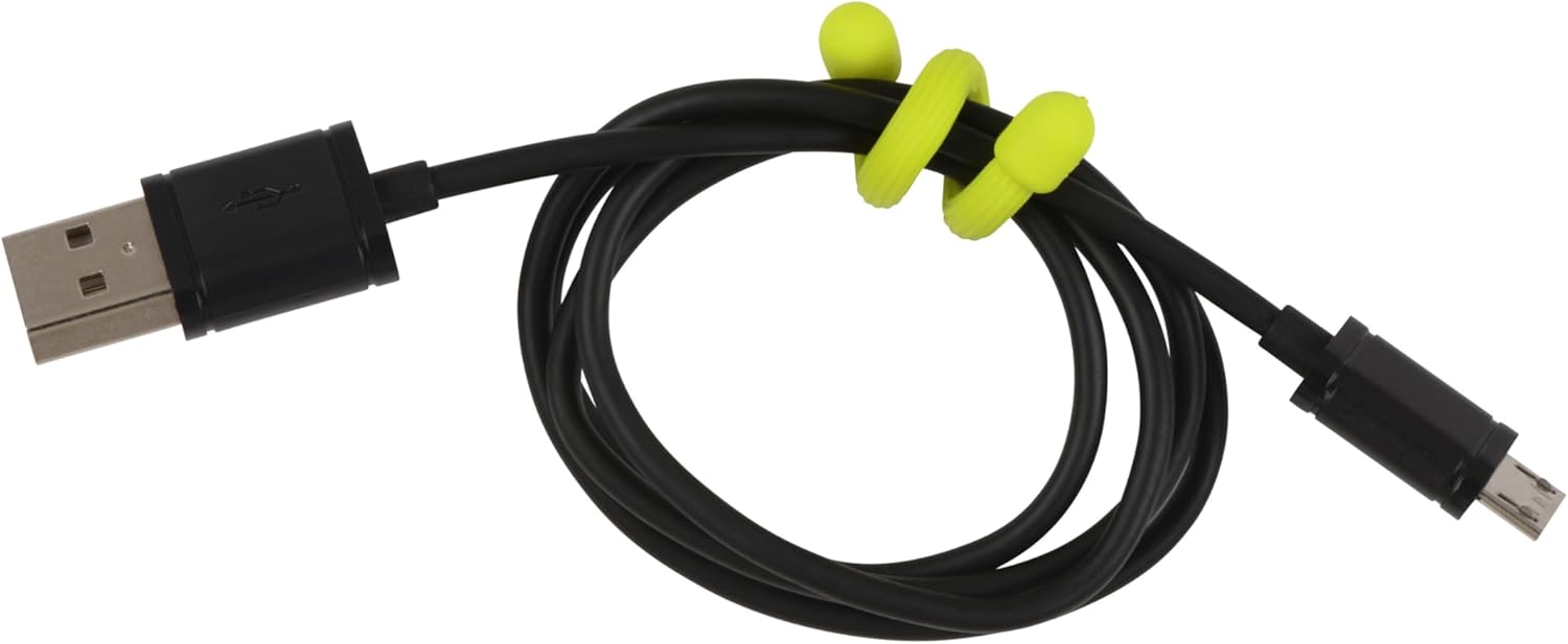 Original propacks - reusable rubber twist ties for indoor & outdoor use - bendable wire interior - durable rubber exterior - secure grip - assorted colors, 3" (12 pack) - view 5