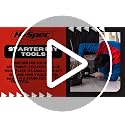 Household Starter Tool Kit with Compact Carry Toolbox, Red - view 7