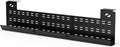 Under Desk Cable Management Tray & Cord Raceway, Black | Underdesk Cord Organizer, Standing Desk Cable & Wire Management, Heavy Duty, Straps Included, Medium