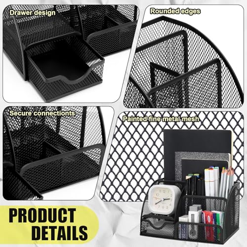 13-in-1 Office Desk Organizer Set for Back to School Supplies Accessories - view 6