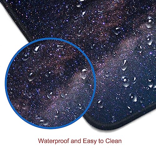 Large Gaming Mouse Pad with Stitched Edges, Galaxy Desk Mat, Extended XL Keyboard Pad, Non-Slip Rubber Base Desk Pad for Keyboard and Mouse, 31.5X11.8 inch - view 5