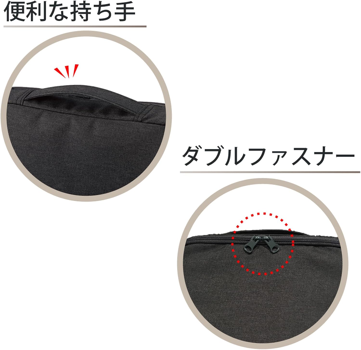 Pencil Case Pouch, Haco-Biz Standing Pen Pouch Bag, Foldable Stand up Pencil Holder Organizer, Large Capacity Portable Pencil Box for Office Supplies, Black x Green (KAHA-HB11D) - view 8