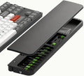 Ergonomic Keyboard Wrist Rest with Cleaning Kit for Office and Gaming | Non-slip Base Springy Sponge Support 22-in-1 cleaning kit Desk Setup Essential