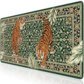 Large Gaming Desk Pad Mat, Non-Slip Desk Mouse Pad(Green)