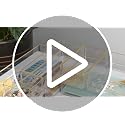 Kerry Stackable Desk Drawer Organizers, Clear/Gold, 8-Pack - view 7