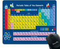 Gaming Mouse Pad Custom,Periodic Table by Chemistry Elements for Classroom Geek Science Lovers Non-Slip Thick Rubber Large Mousepad