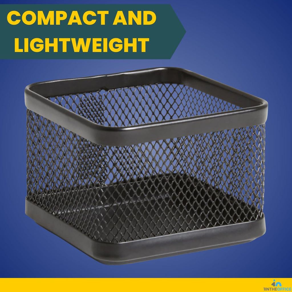 Mesh Paperclip Holder For desk, Paperclip Holder Desk Accessories Holder(2 Pack) - view 4