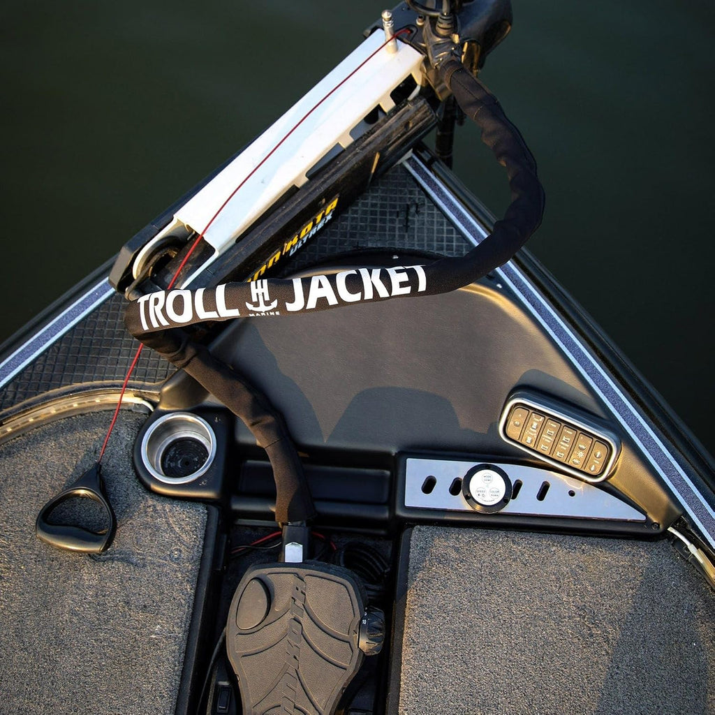 G‑Force Troll Jacket Cable Sleeve - 60" Neoprene Trolling Motor Wire Organizer, 2 mm Heavy‑Duty Wrap with Hook & Loop, Fits Most Bow‑Mount Setups, Protects & Bundles Cables - view 3