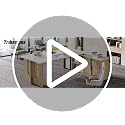 74.8 Inch Executive Desk, L-Shaped Office Desk with Cabinet - view 7