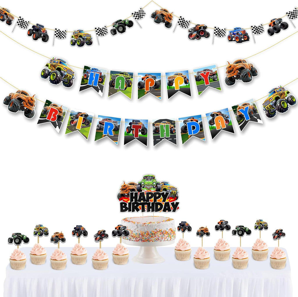 Barbe Theme Birthday Party Supplies - Decoration Set for Home Celebration, Cartoon Theme Party Décor Kit with Banner, Cake Topper and Table Decoration Accessories for Event Setup - view 7