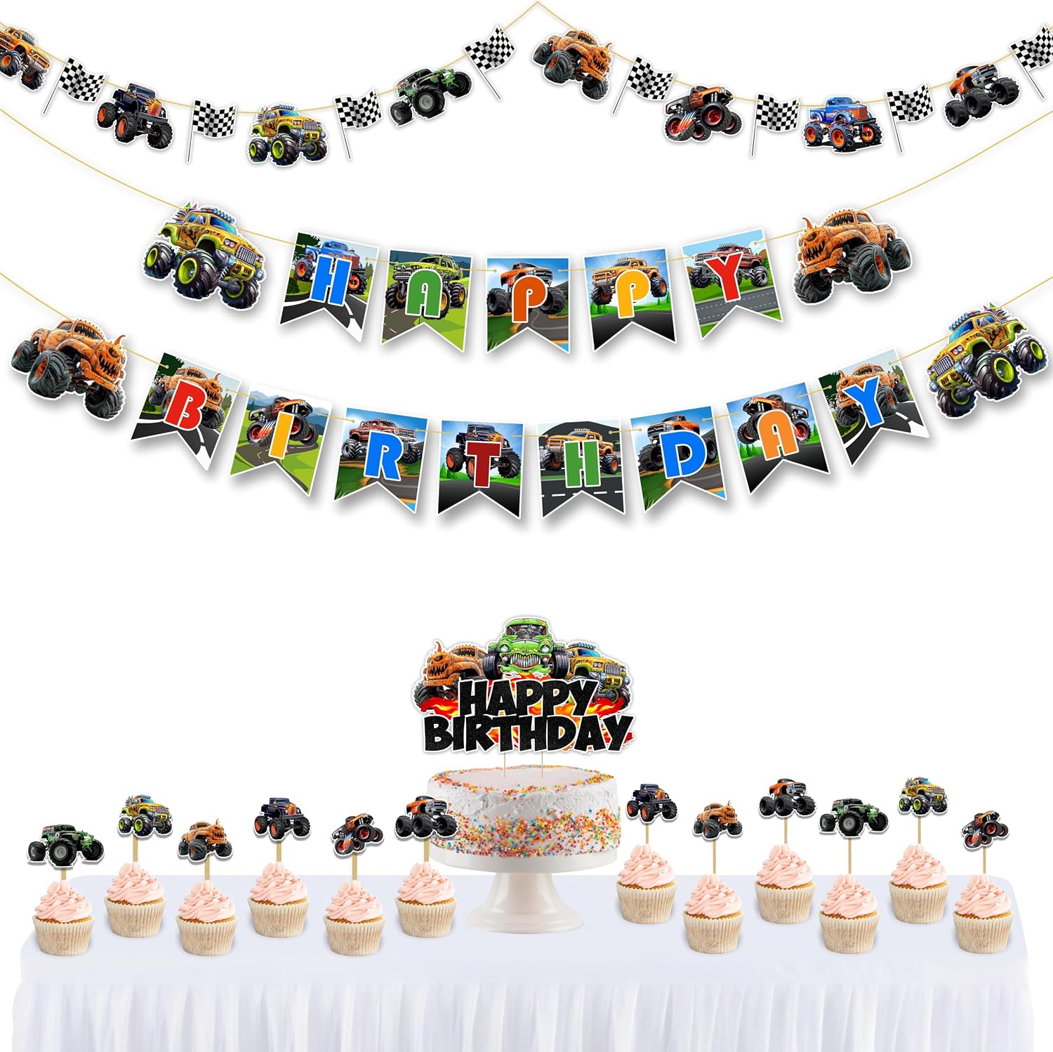 Barbe Theme Birthday Party Supplies - Decoration Set for Home Celebration, Cartoon Theme Party Décor Kit with Banner, Cake Topper and Table Decoration Accessories for Event Setup - view 7