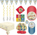 Harry Potter Party Kit | Deluxe Party For 16 | Officially Licensed | Plates, Napkins, Paper Table Cover, Decor Kit | Wizard Birthday Decorations For Kids, Fast Setup, Cohesive Party Look
