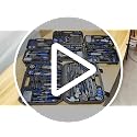 93-Piece Tool Kit, Small Starter Tool Set, Blue - view 7